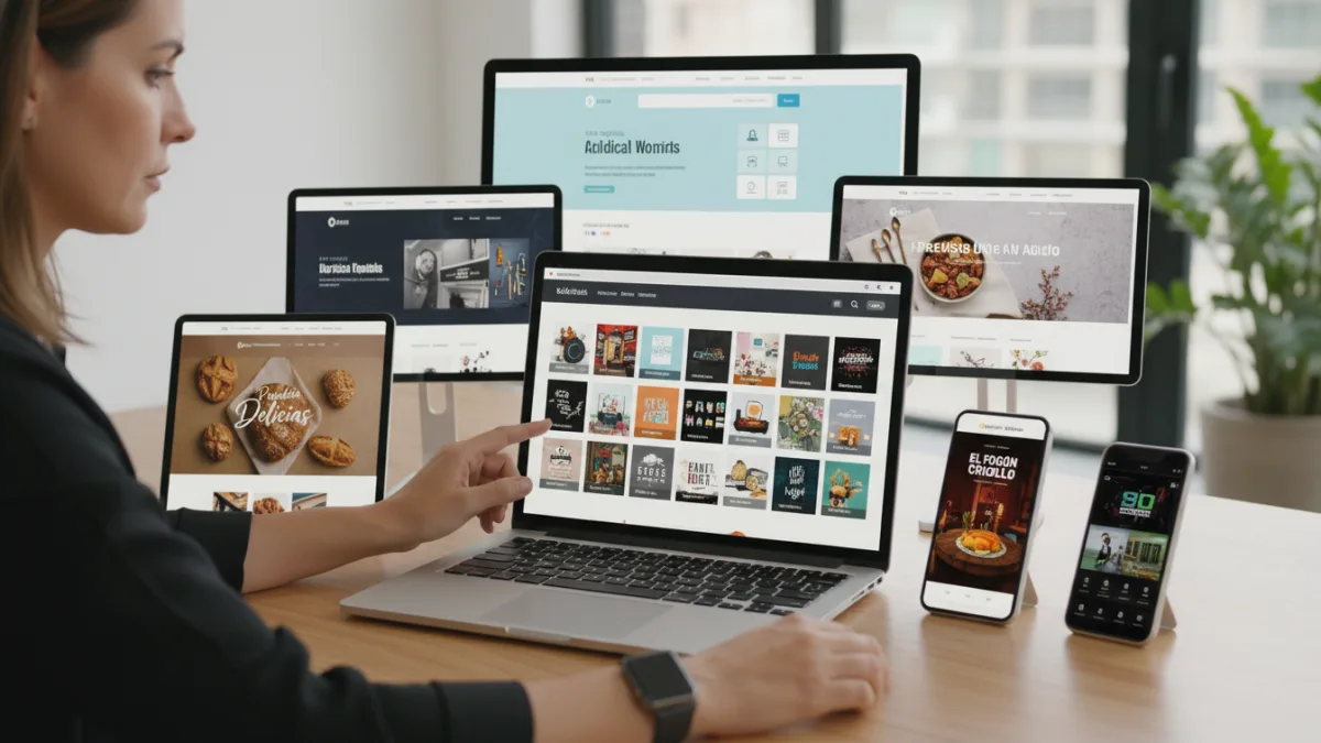 Más de 34 temas visuales: que tu página hable de tu marca antes de leer una sola palabra